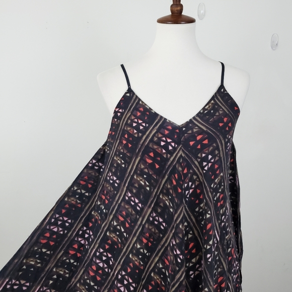 HD In Paris Estrella Silk Dress Anthro - Picture 6 of 16